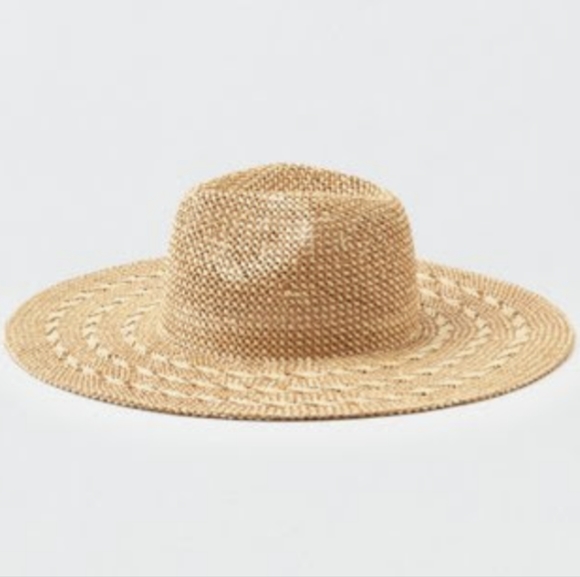 American Eagle Two Tone Wide Brim Sun Hat - Picture 1 of 3